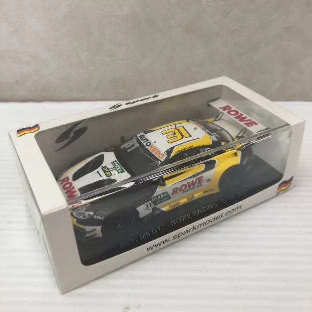 Spark Bmw 6-series M6 Gt3 Team Rowe Racing N 31 Dtm Season 2021 S.van Der Linde 1:43 SG801