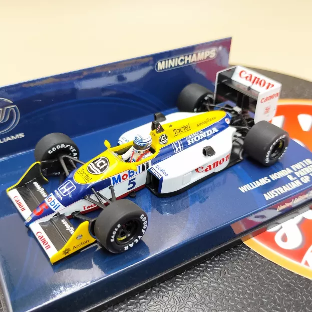 Minichamps Williams F1 Honda Fw11b N 5 Gp Australia 1987 R.patrese 1:43 400870095