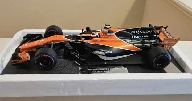 Minichamps Mclaren F1 Mcl32 Team Honda N 2 Monaco Gp 2017 Stoffel Vandoorne 1:18 537171602