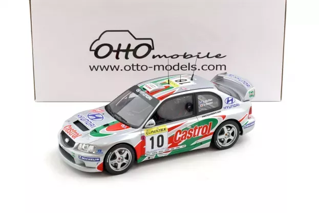 Ottomobile Hyundai Accent Wrc Rally Monte Carlo 2001 1:18 OT1265
