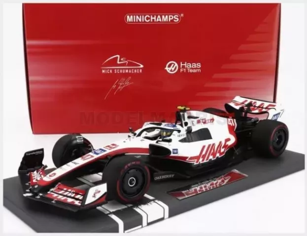 Minichamps Haas F1 Vf-22 Team Haas N 47 Brazilian Gp 2022 Mick Schumacher 1:18 117222147