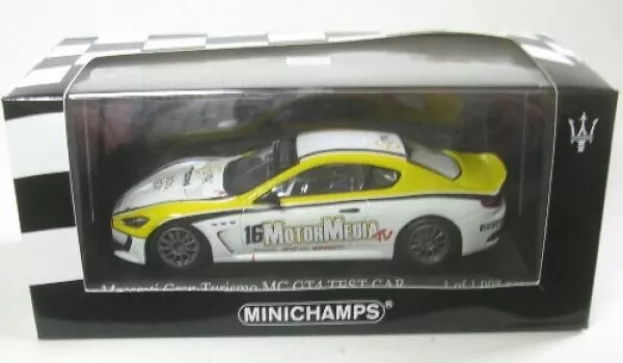 Minichamps Maserati Granturismo Mc Gt4 Coupe N 16 Trofeo Granturismo Mc 2010 Necchi 1:43 400101216