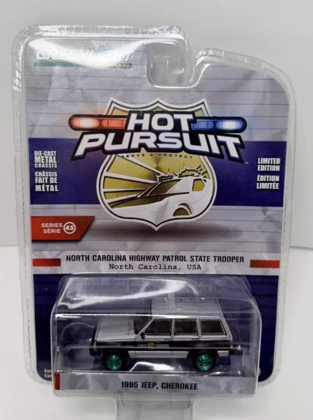 Greenlight Jeep Cherokee Police 1995 1:64 43010D
