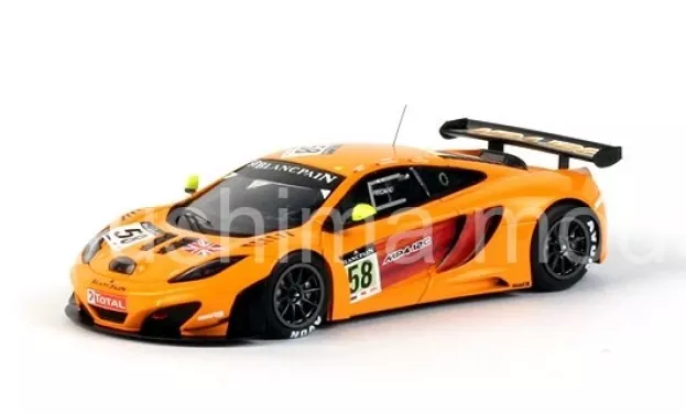 Truescale Mclaren Mp4-12c Gt3 N 58 24h Spa 2011 R.bell C.goodwin T.mullen 1:43 TSM124374