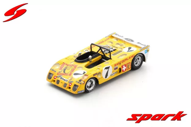 Spark Lola T280 Cosworth Dfv 3.0l V8 Team Ecurie Bonnier N 7 24h Le Mans 1972 J.de Bragation M.cabral H.de Fierlandt 1:43 S9434