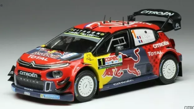 IXO Models Citroen C3 Wrc Team Red Bull N 1 Rally Chile 2019 S.ogier J.ingrassia 1:43 RAM712