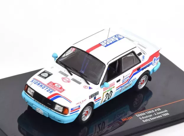 IXO Models Skoda 130l N 20 Rally Sanremo 1986 S.kvaizar J.janecek 1:43 RAC337