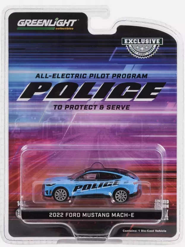 Greenlight Ford Mustang Mach-e Police 2022 1:64 30429