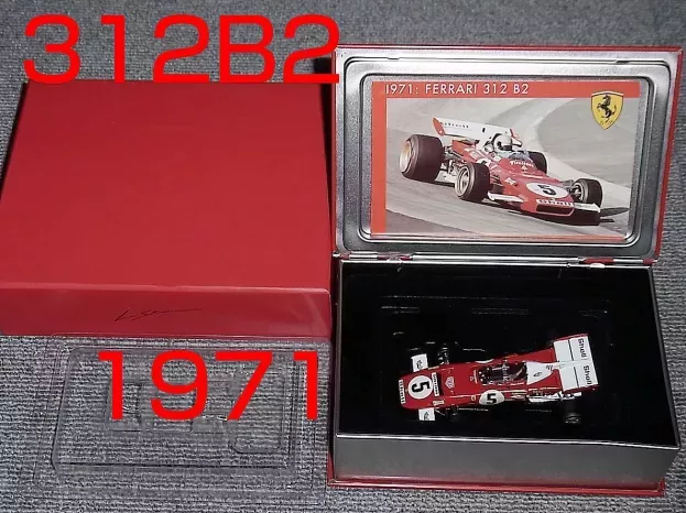IXO Models Ferrari F1 312b2 N 5 Nurburgring Gp 1971 Mario Andretti 1:43 SF07 71