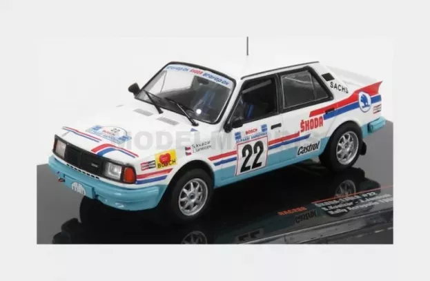 IXO Models Skoda 130lr N 22 Rally Acropolis 1986 Svatopluk Kvaizar Jiri Janecek 1:43 RAC288
