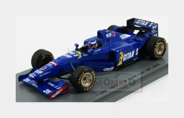 Spark Ligier F1 Js41 N 26 2nd Australian Gp 1995 O.panis 1:43 S7407