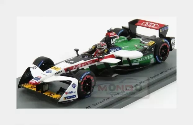 Spark Audi Formula-e Fe04 E-tron Team Audi Sport Abt Schaeffler N 66 Winner Berlin Eprix 2017-2018 D.abt 1:43 S5931