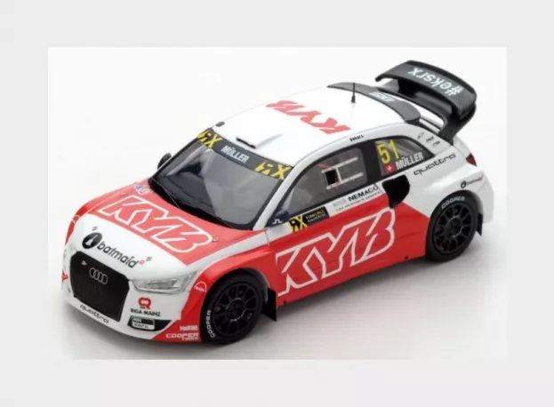 Spark Audi S1 Eks Rx Quattro N 15 Wrx Rally Cross France 2017 N.muller 1:43 S5864