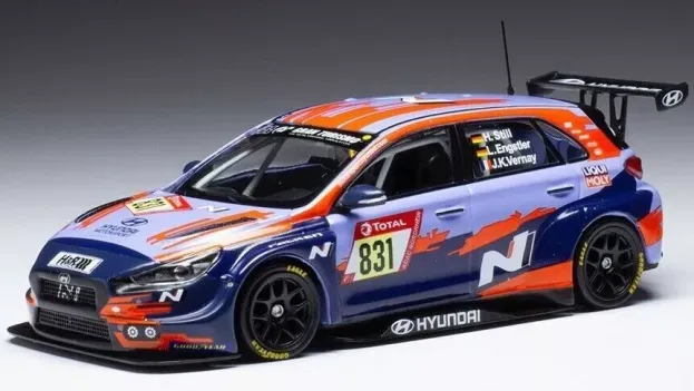 IXO Models Hyundai I30 N Tcr N 831 24h Nurburgring 2021 L.engstler H.still J.k.vernay 1:43 GTM160
