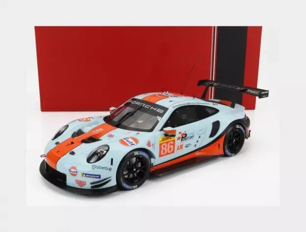 IXO Models Porsche 911 991 Rsr 4.0l Team Gulf Racing N 86 Wec Lmgte Sebring 2019 Michael Wainwright Ben Barker Thomas Preining 1:18 LEGT18008B