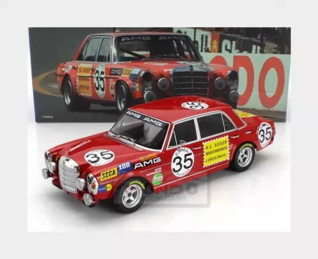 Werk83 Mercedes 300 Sel 6.8 Team Mercedes Amg N 35 2nd 24h Spa Francorchamps 1971 Hans Heyer Clemens Schickentanz 1:18 W18030001