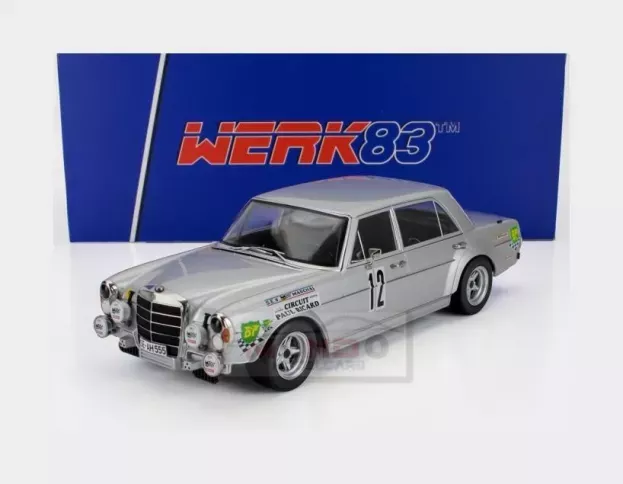 Werk83 Mercedes 300 Sel 6.8 Amg N 12 12h Paul Ricard 1971 Klaus Behrmann Jean Pierre Jabouille Jose Dolhem 1:18 W18030004