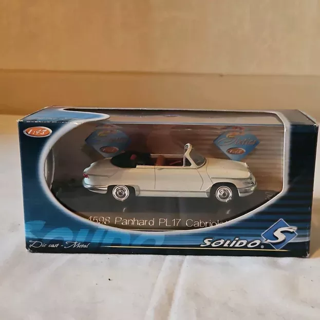 Solido Panhard Pl17 Cabriolet 1961 1:43 4598