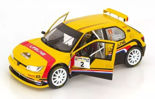 Solido Peugeot 306 Maxi N 2 Rally Eifel Festival 2022 Thierry Neuville A.cornet 1:18 1808304