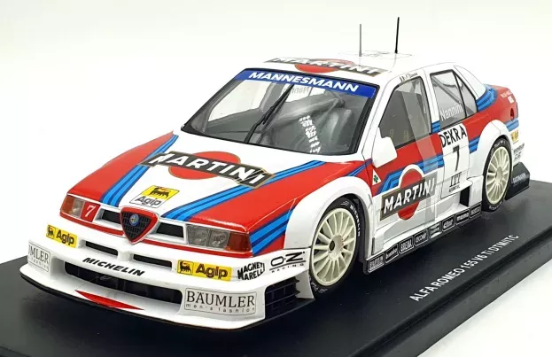 Werk83 Alfa Romeo 155 V6 Ti Alfa Corse Martini Racing N 7 Dtm Itc 1995 Alessandro Nannini 1:18 W1801005