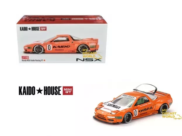 Mini-GT Honda Nsx Kaido House N 0 V1 Coupe 2002 1:64 KHMG119