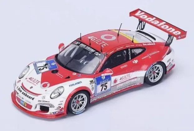 Spark Porsche 911 991 Gt3 Cup Team Getspeed Performance N 75 Nurburgring 2015 A.osieka D.schornstein A.sammers D.trebing 1:43 SG203