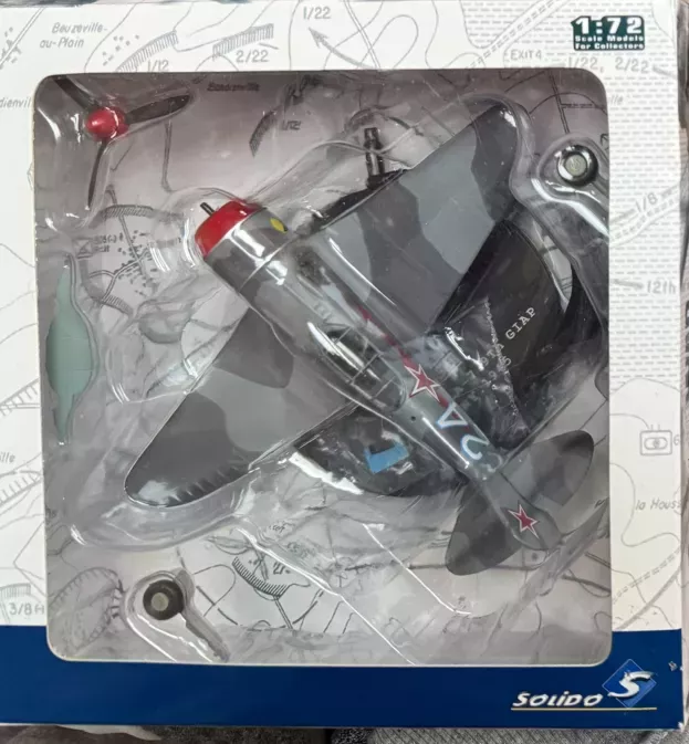 Solido Lavochkin La-7 9th Giap Germany Airplane 1945 1:72 7200008
