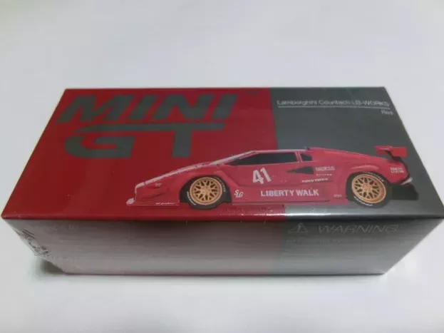 Mini GT Lamborghini Countach Lb Works N 41 Racing 2025 1:64 MGT01100-L