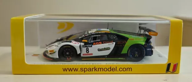 Spark Lamborghini Huracan Gt3 Evo Team Ags Events N 8 24h Spa 2022 N.gomar R.del Sarte L.cabirou M.parisy 1:43 SB537