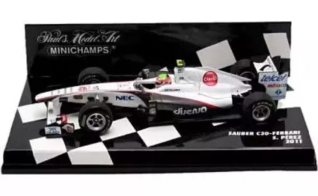 Minichamps Sauber F1 C30 N 17 Race Version 2011 S.perez 1:43 410110017