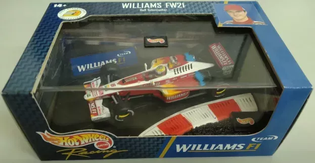 Hot Wheels Williams F1 Fw21 Supertec N 6 Race Version 1999 R.schumacher 1:43 24625