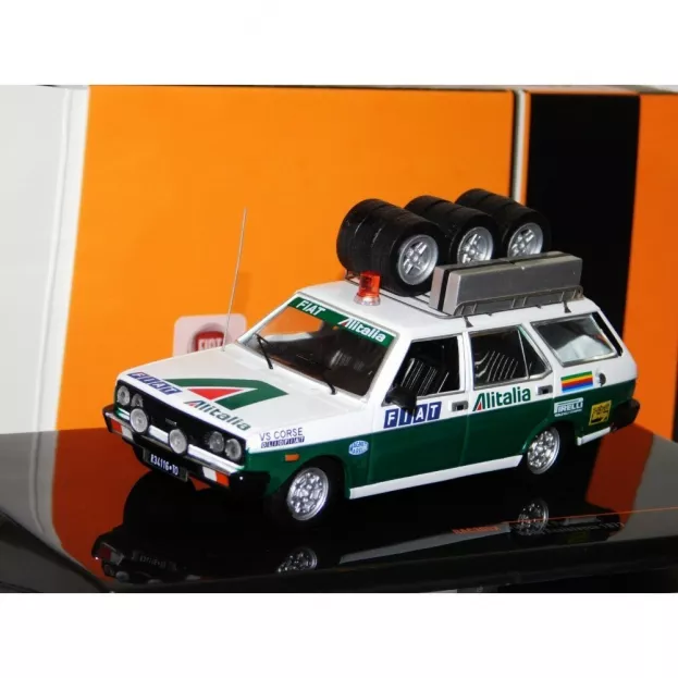 IXO Models Fiat 131 Panorama Assistance Rally Team Alitalia 1979 1:43 RAC305X