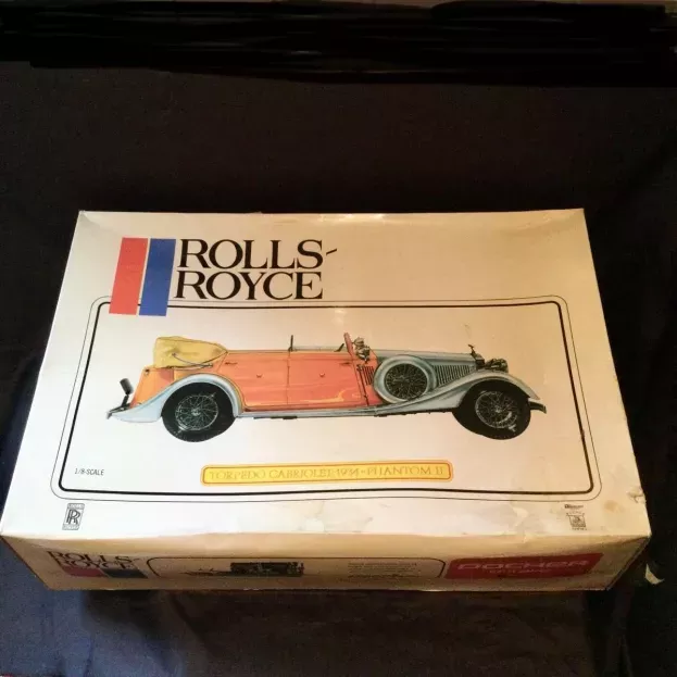 Pocher Rolls Royce Phantom Ii Torpedo Cabriolet 1934 1:8 K75