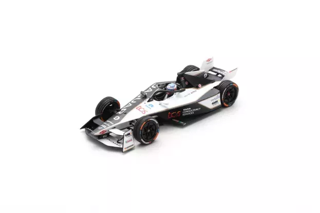 Spark Jaguar Formula-e I-type 6 Team Tcs Racing N 9 7th Diriyah Eprix 2022-2023 Mitch Evans 1:43 S6759