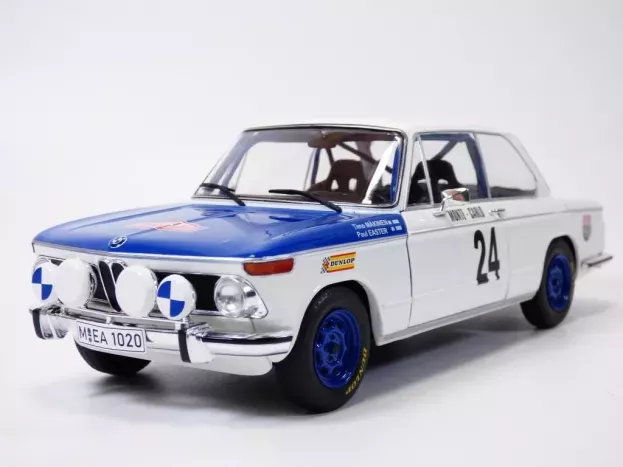 Solido Bmw 2002 Ti N 24 night Version Rally Montecarlo 1969 Timo Makinen Paul Easter 1:18 1808603