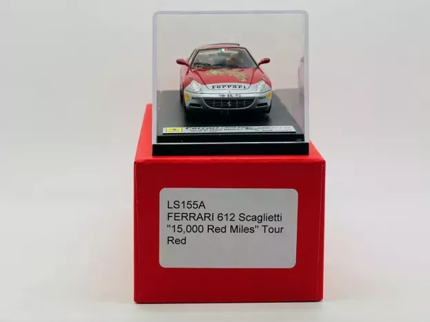 Looksmart Ferrari 612 Scaglietti 15 000 Red Miles Tour 1:43 LS155A