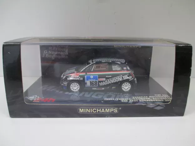 Minichamps Fiat 500 N 168 Minichamps Evolution 24h Nurburgring 2008 Freke Friberg Naumann Bovington 1:43 437081268