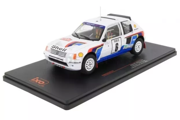 IXO Models Peugeot 205 T16 N 6 Rally Montecarlo 1985 T.salonen S.harjanne 1:24 24RAL024B