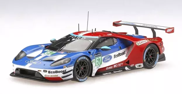 Truescale Ford Gt 3.5l Turbo V6 Team Ford Chip Ganassi Uk N 67 Lmgte Pro 2nd 24h Le Mans 2017 H.tincknell A.priaulx P.derani 1:43 TSM430287