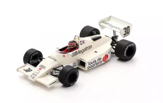Spark Arrows F1 A6 N 30 Detroit Gp 1983 Thierry Boutsen 1:43 S5788