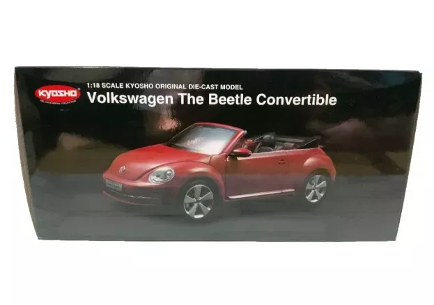 Kyosho Volkswagen New Beetle Cabriolet 2012 1:18 08812TR
