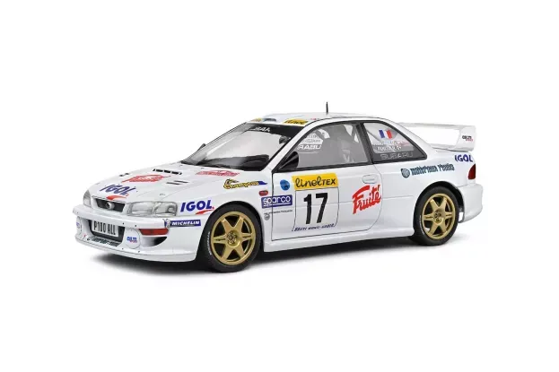 Solido Subaru Impreza Wrc 22b N 17 Rally Montecarlo 1999 Gilles Panizzi Herve Panizzi 1:18 1807407