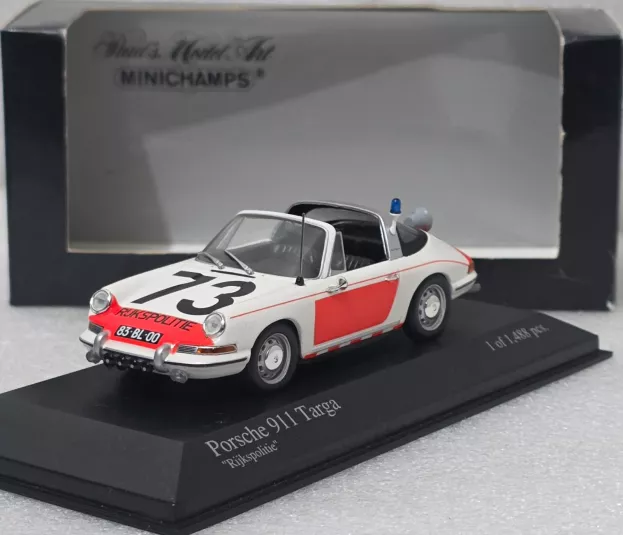 Minichamps Porsche 911 Targa Rijkspolitie Police 1965 1:43 400061190