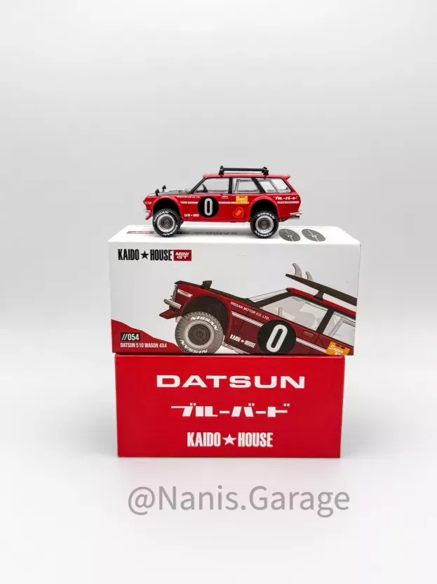 Mini-GT Datsun 510 Kaido House N 0 Sw Station Wagon 1972 1:64 KHMG054