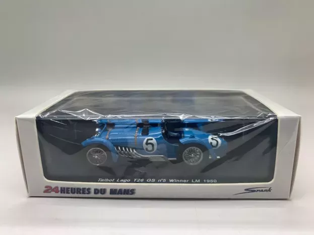 Spark Talbot Lago T26 Gs N 5 Winner Le Mans 1950 L.rosier Rosier 1:43 43LM50