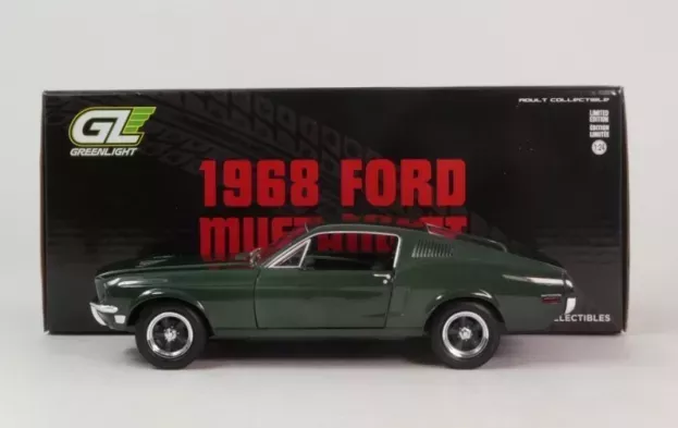 Greenlight Ford Mustang Gt Fastback Coupe 1968 1:24 84038