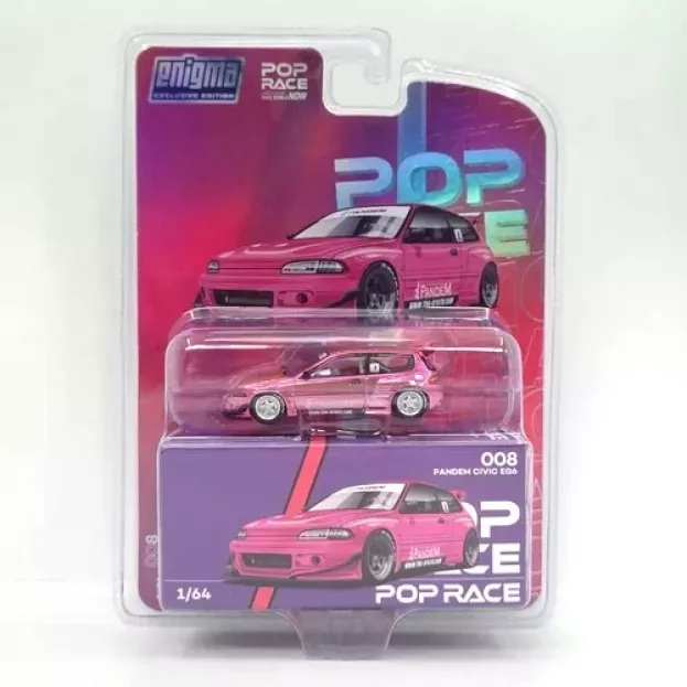 Pop Race Honda Civic Eg6 1991 1:64 PRE008