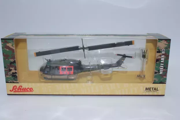 Schuco Bell Uh1d Helicopter Sar Search And Rescue Military 1984 1:87 452680800
