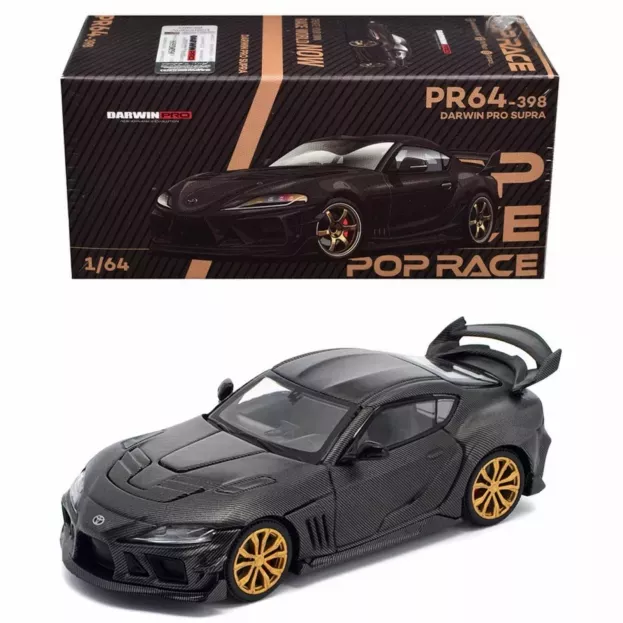 Pop Race Toyota Supra Darwin Pro 66g Wbk Coupe 2023 1:64 PR640398