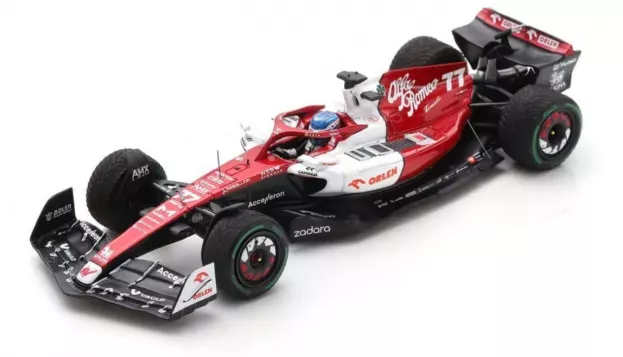 Spark Alfa Romeo F1 C42 Team Orlen Racing N 77 Emilia Romagna Italy Gp 2022 Valtteri Bottas 1:43 S8541